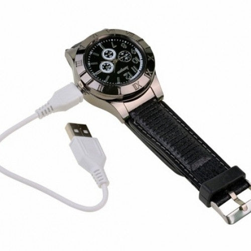 Military Electronic Cigarette Lighter Watch