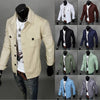 Mens Overcoat Long-sleeved