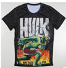 Mens Superhero Tops Hulk Tee Shirt